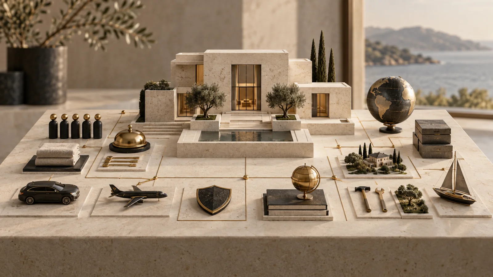 Conceptual editorial image for Private Household Leadership Is an Operating Role